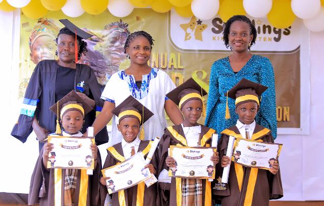 Happy children playing